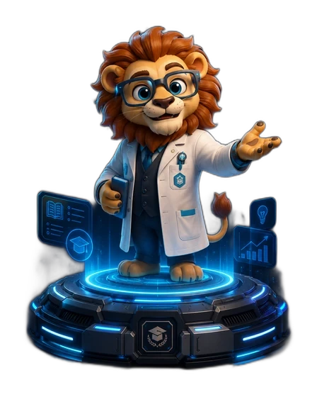 León, asistente educativo holográfico de CreaBotX